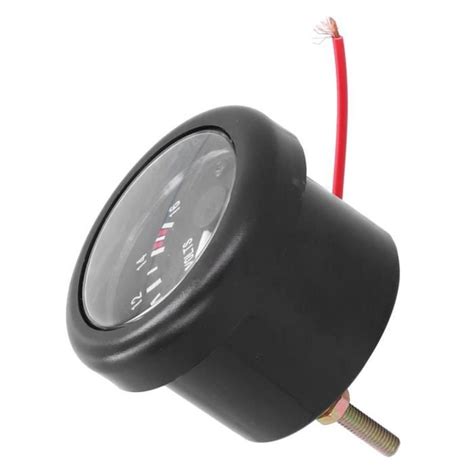 VBESTLIFE voltmètre Jauge de tension marine 12V 52mm 2 04in IP67 avec