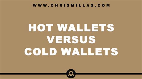 Hot Wallets Versus Cold Wallets Explained All You Need To Know