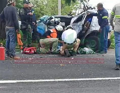 Accidente De Tránsito En La Carretera Xalapa Veracruz A La Altura De