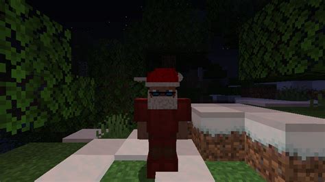 Santa Hat OPTIFINE Minecraft Texture Pack