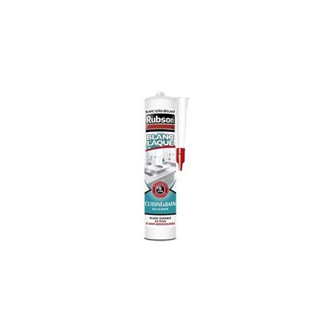 Mastic Silicone Sanitaire Blanc Laque Cartouche Ml Rubson Leroy Merlin