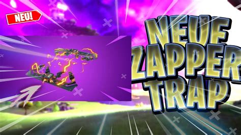 NEUE Zapper Trap Live Fortnite Deutsch 1 Abo 1 Liegestütze