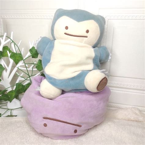 Jual Boneka Pokemon Ditto Bolak Balik Snorlax Bulbasaur Pokedoll