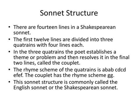 Shakespeare sonnet structure - lasopaaviation