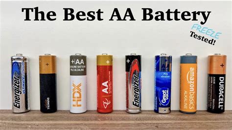 Top 5 Best Alkaline Batteries Tested And Reviewed Youtube