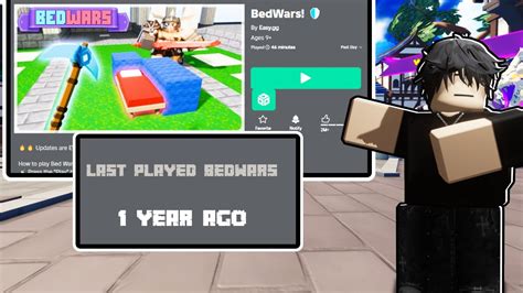 FINALLY COMING BACK TO BEDWARS AFTER A YEAR Roblox BedWars YouTube