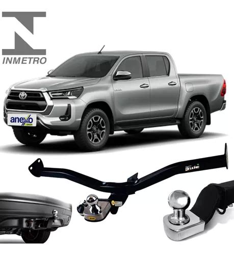 Engate Reboque Hilux 2005 A 2023 700kg Rabicho Kit Completo Frete grátis