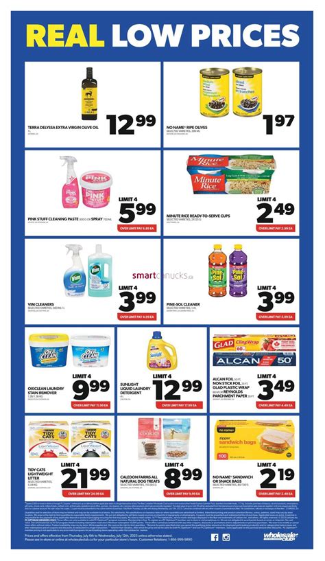 Real Canadian Wholesale Club Flyer July 6 To 12