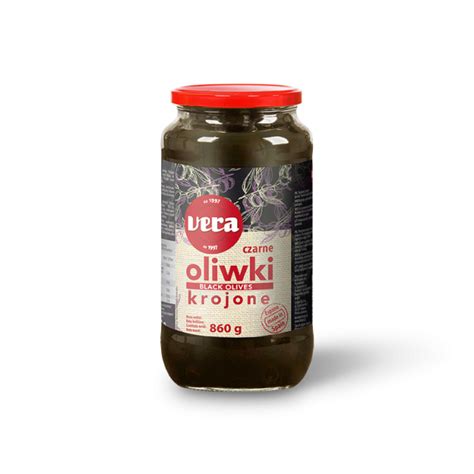 Oliwki Czarne Krojone Produkty Smaki Vera