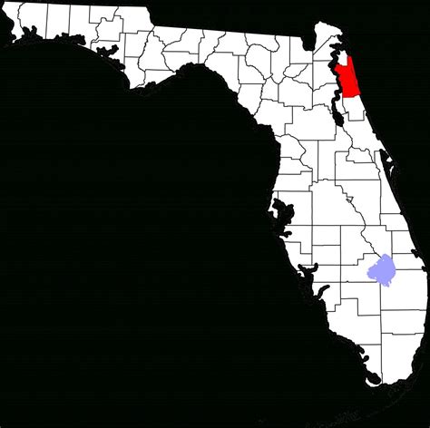 File:map Of Florida Highlighting St. Johns County.svg - Wikipedia - St ...