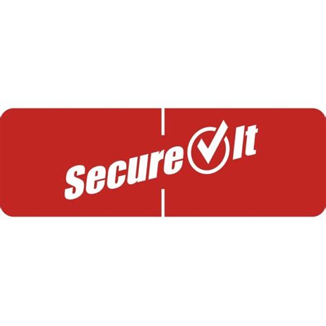 National Checking Secure It Tamper Resistant Red Labels Us Foods Chef