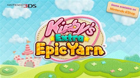 Kirby's Extra Epic Yarn demo trailer, more footage