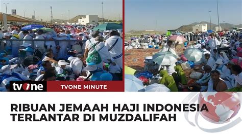 Ribuan Jemaah Haji Asal Indonesia Terlantar Menunggu Bus Jemputan Di