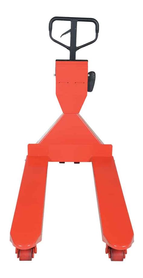 Vestil PM 2748 SCL LP PT Steel Low Profile Pallet Truck With Scale And