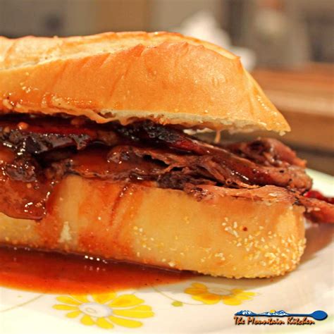 Leftover Beef Brisket Sandwiches - The Mountain Kitchen