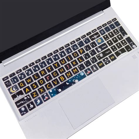 Amazon WSLUCKO Silicone Keyboard Cover Skin For 15 6 HP Pavilion