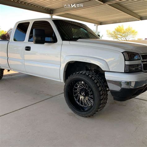 2006 Chevrolet Silverado 1500 Wheel Offset Aggressive 1