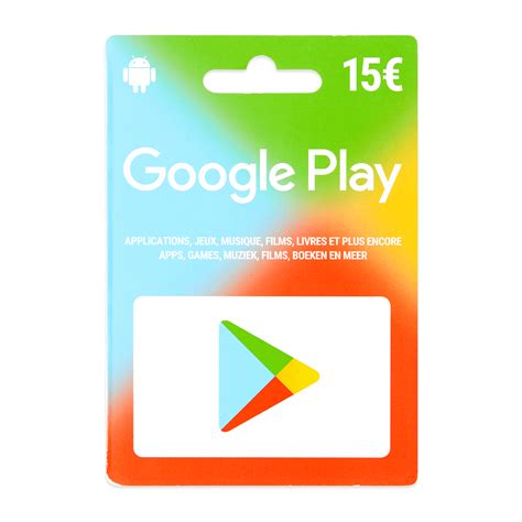 Carte Google Play 15 euros bon marché chez ALDI