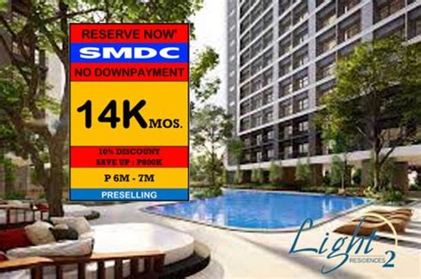 Condo For Sale In Mandaluyong City Boni Mrt Edsa Smdc Light