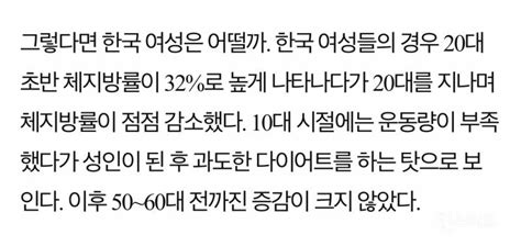 한국 남성 35세부터 급격한 노화미국보다 10년 빠르다” 인스티즈instiz 이슈 카테고리