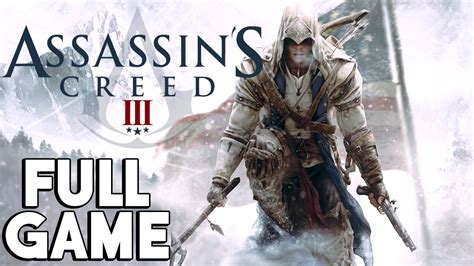 Assassins Creed 3 Remastered 100 Sync Full Game Walkthrough