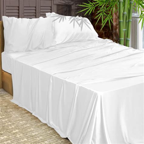 Amazon Bamboo Sheets King Size Set 4 Pieces 400 Thread Count 100