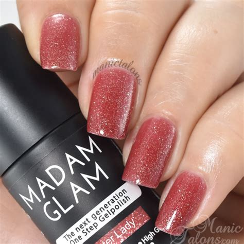 Manic Talons Nail Design Madam Glam One Step Gel Polish Swatches And