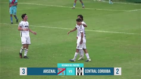 Torneoproyección 2023 Fecha 9 Resumen De Arsenal Y Central Córdoba