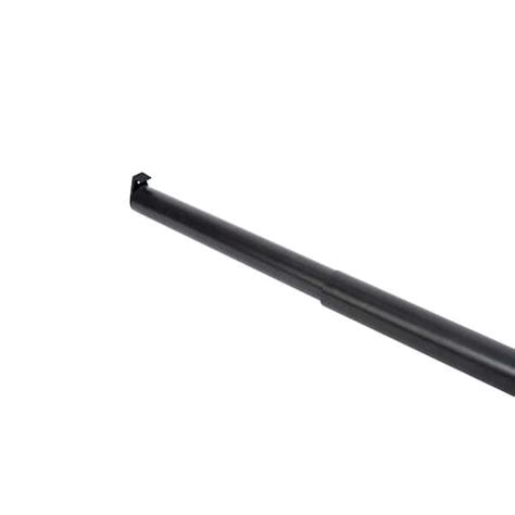 Everbilt 48 In 72 In Heavy Duty Adjust Closet Rod Matte Black EH