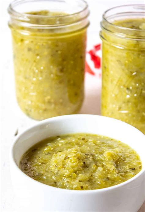 Green Chili Sauce Recipe Beyond The Chicken Coop