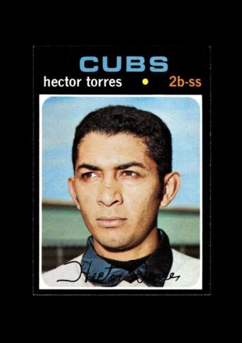 1971 Topps Set Break 558 Hector Torres NM MT OR BETTER GMCARDS EBay