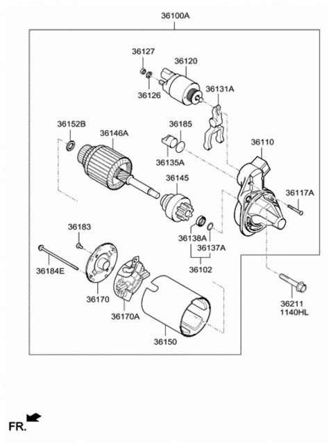 Starter 2016 Hyundai Elantra Korean Made