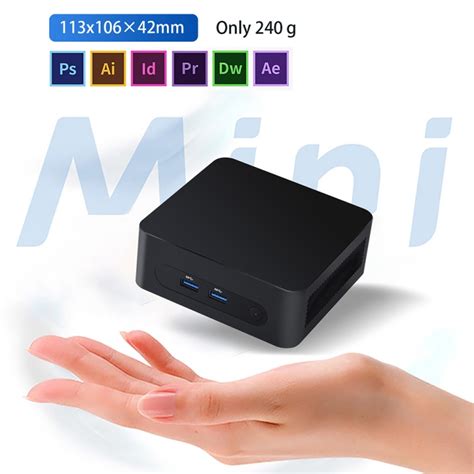 Mini Pc Zx03 Intel Alder Lake N95 16gb 512gb Us Plug