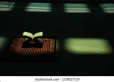 Quran In The Mosque Open For Prayers The Black Images Stock Photos