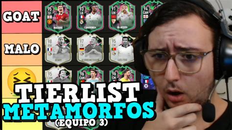 Los Mejores Metamorfos De Fifa 23 Tierlist Del Equipo 3 De Los