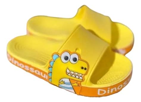 Sand Lia Chinelo Infantil Dino Slide Menino Menina Mercadolivre