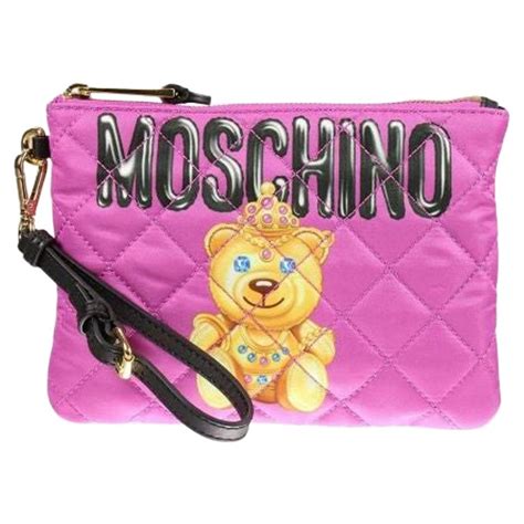 Ss17 Moschino Couture Jeremy Scott Teddy Bear Princess Quilted Pink