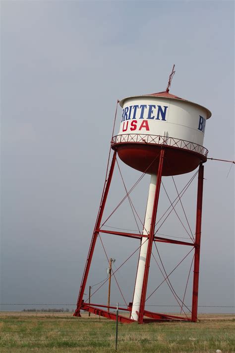 ice cream and sunshine: the leaning water tower and a giant cross ...