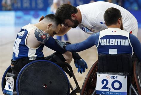 Jeux Paralympiques Rugby Fauteuil Les Bleus Prennent Une Claque Face