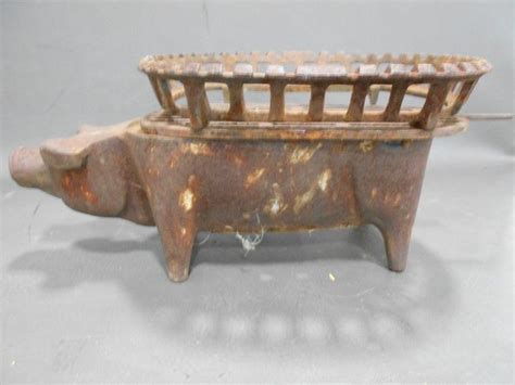 Vintage Cast Iron Hibachi Pig Grill Cast Iron It Cast Iron