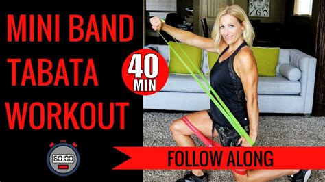 Tabata And Mini Bands Follow Along Workout Youtube