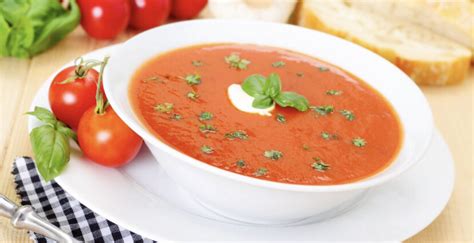 Sopa De Tomate Para Aquecer Os Dias Frios