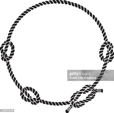 Rope Border Lasso An Illustration Of A Rope Border Lasso Stock Vector Image Art Alamy Atelier