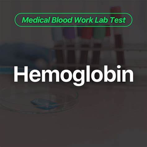 Hemoglobin Blood Work Test - Wittmer Rejuvenation Clinic