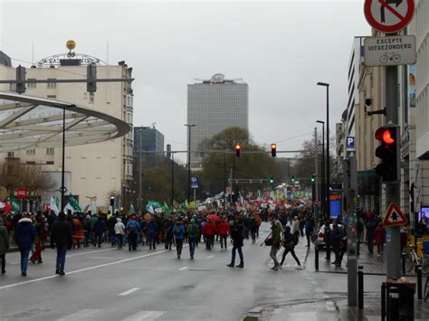 Reportaje fotográfico en Bruselas Huelga climática global