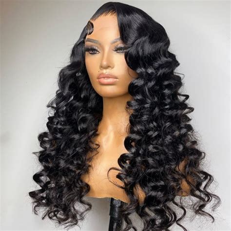 Ready To Wear Beach Wave Skin Melt Hd Lace Frontal Wig Bd