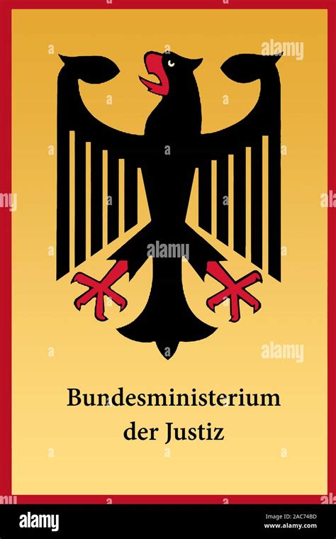 Bundesministerium Justiz Logo Hi Res Stock Photography And Images Alamy