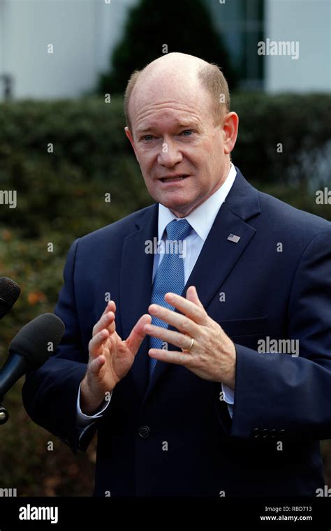 United States Senator Chris Coons Democrat Of Delaware Addresses