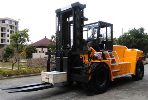 25 Ton Diesel Forklift Truck Material Handling Equipment Automatic ...