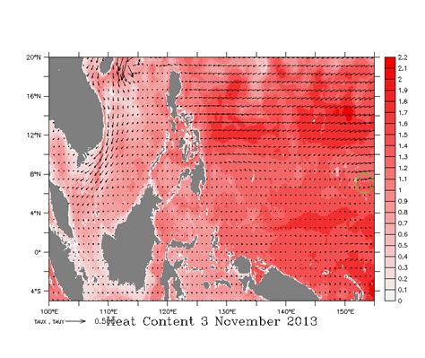 Typhoon Haiyan Tropical Cyclones Draw Their Energy From The Ocean Cmems